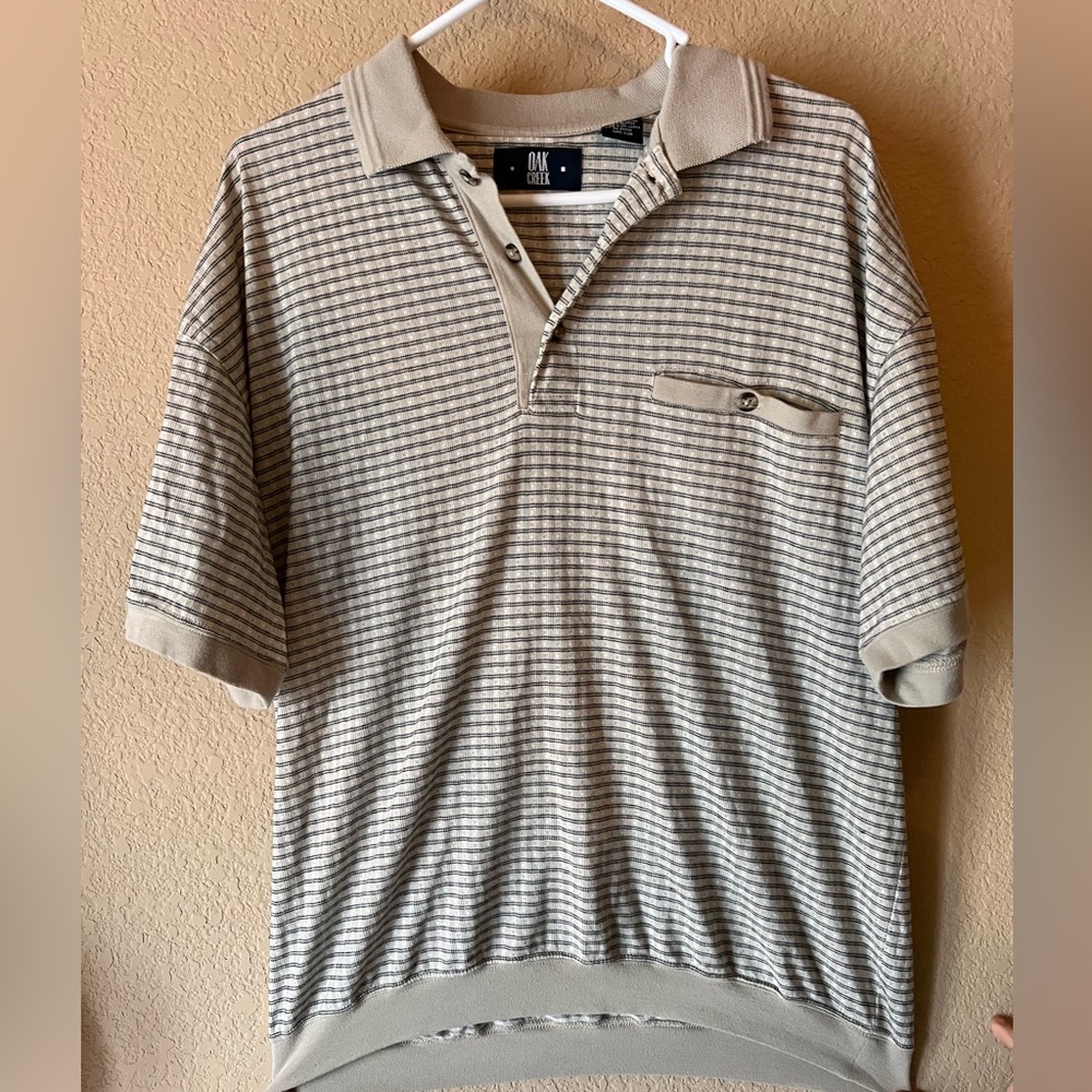 Vintage quarter button up